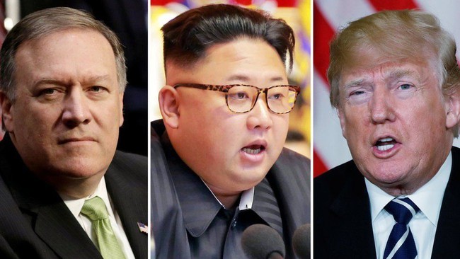 Terungkap! Direktur CIA Mike Pompeo Diam-diam Temui Kim Jong-Un