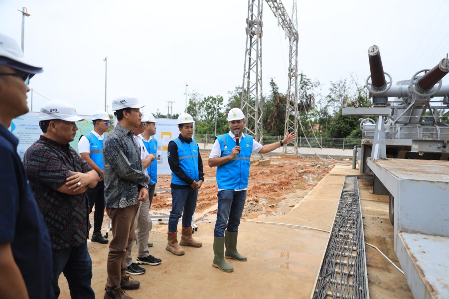 Berikan Solusi Nyata untuk Tingkatkan layanan, PLN UID RKR Bangun GI Mobile Kapasitas 1x20 MVA di Tandun, Rokan Hulu