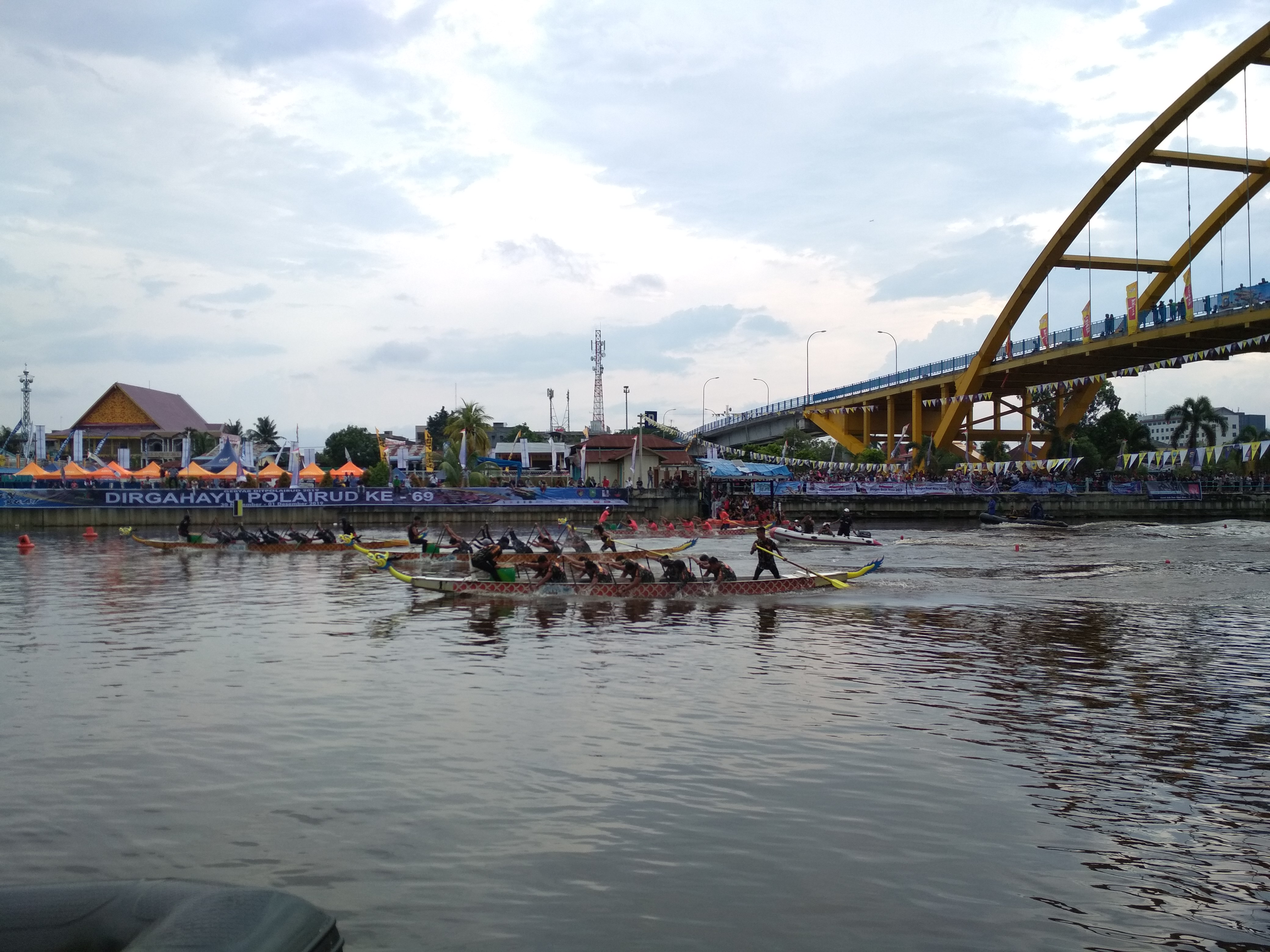 Kapolda Ingin Laksanakan Dragon Boat Tiap Tahun