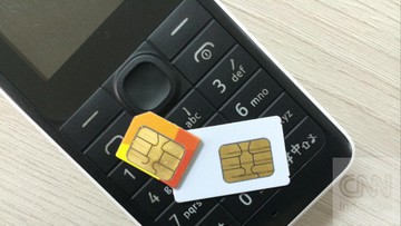 Pedagang Pulsa Demo Tolak Pembatasan SIM Card