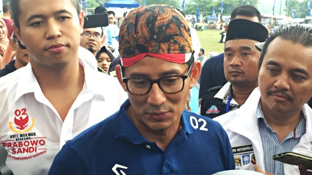 Sandi: Kami Akan Rangkul Menteri Jokowi yang Berprestasi dan Berakhlak