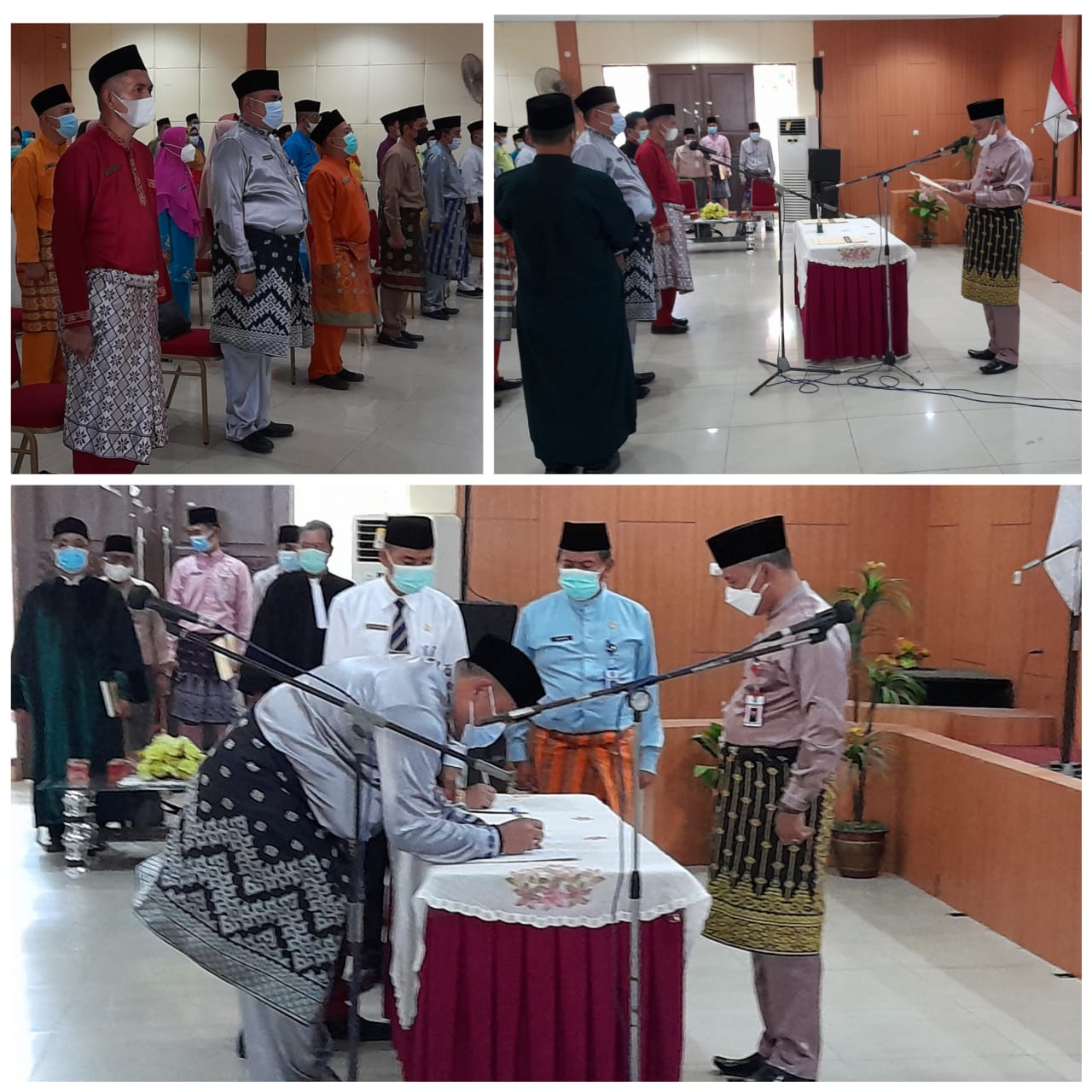 81 Pejabat Disdik Riau Dilantik, 5 Diantaranya Pejabat Eselon III