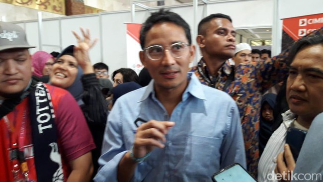 Sandiaga Jawab Isu Masuk Kabinet Jokowi