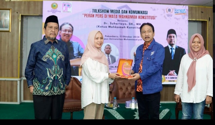 Dihadapan Mahasiswa Umri, Ketua MK Suhartoyo Berbicara Peran Pers di Mata Mahkamah Konstitusi