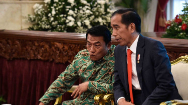 Duet Jokowi-Moeldoko Kembali Dideklarasikan untuk Pilpres 2019