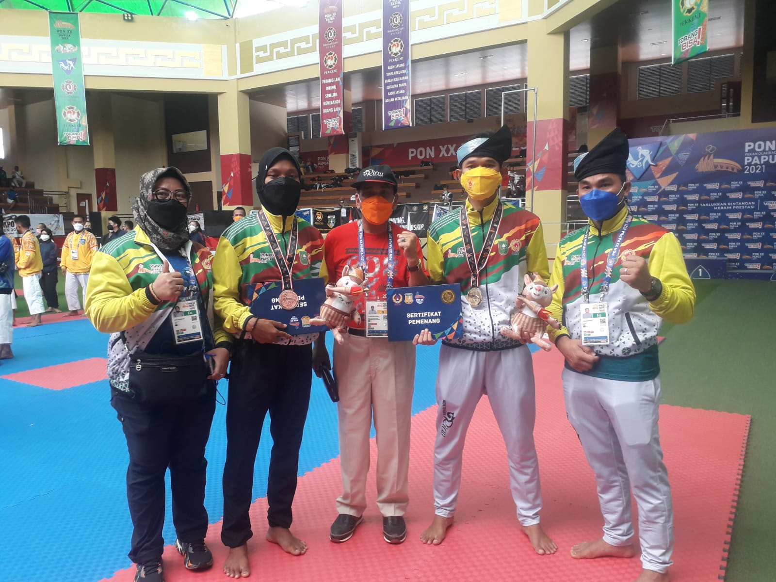 Kalahkan Atlet Pelatnas, Maulana Mursyid Sumbang Emas Untuk Riau
