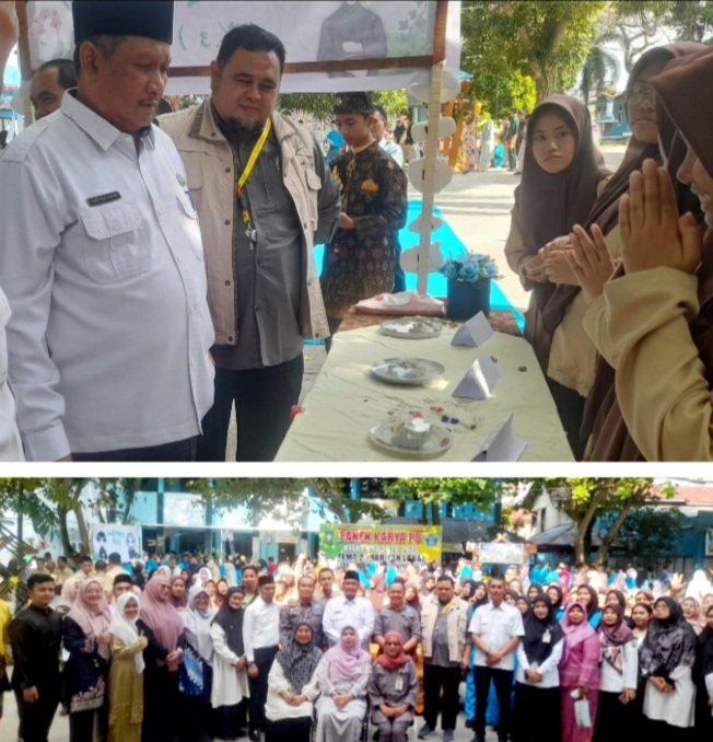 Panen Karya P5 SMAN 8 Pekanbaru Pamerkan Kueh Mueh 12 Kabupaten/ Kota di Riau, Kepsek: P5 Wajib Diikuti