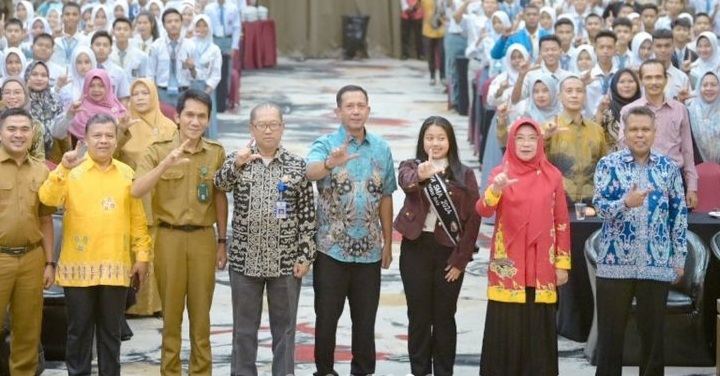283 Ketua OSIS SMA di Riau Ikuti Pelatihan Dasar Kepemimpinan