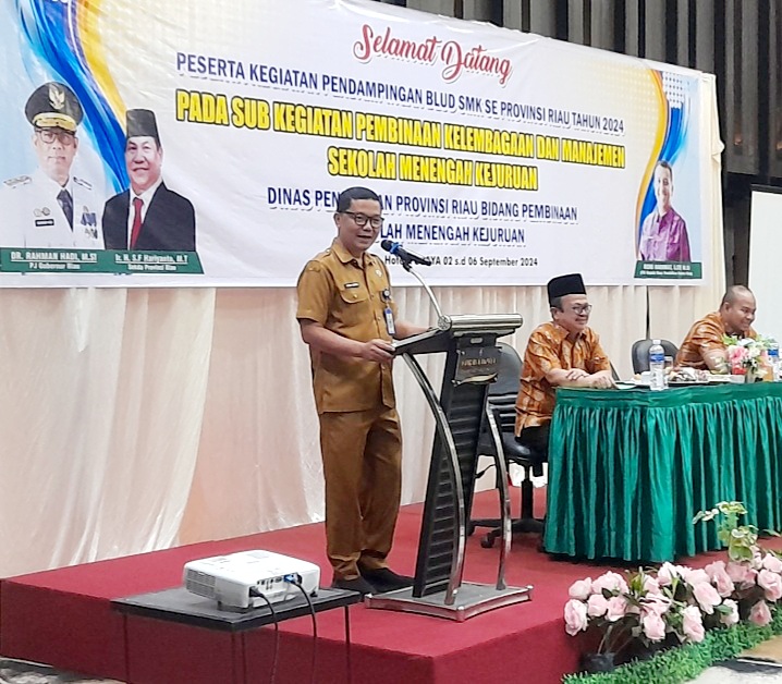Kabid SMK: Pergub Tarif SMK BLUD Masuk Proses Harmonisasi dengan Kemendagri