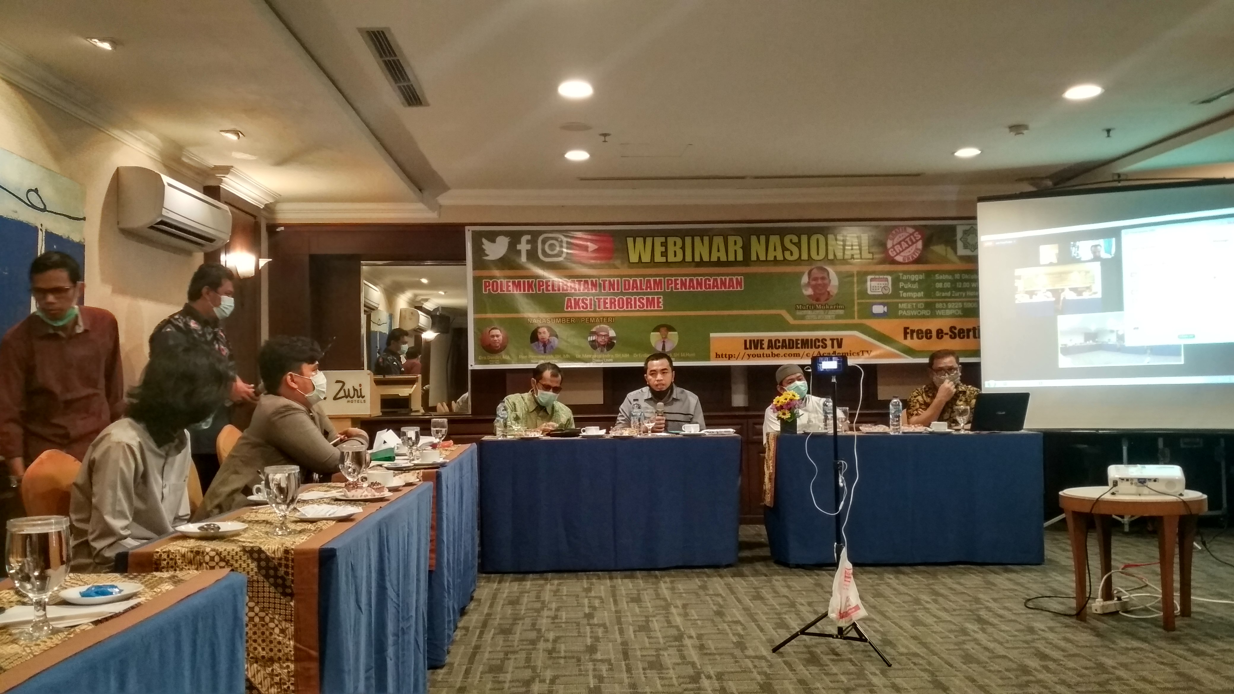 Mexsasai Nilai Keterlibatan TNI Dalam Penanganan Terorisme Bersifat Perbantuan