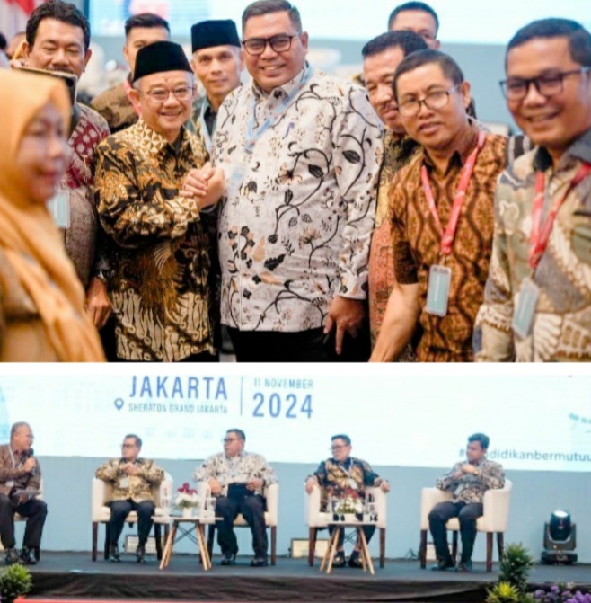 Plt Kadisdik Riau Jadi Narsum Rakor Evaluasi Kebijakan Pendidikan Se - Indonesia