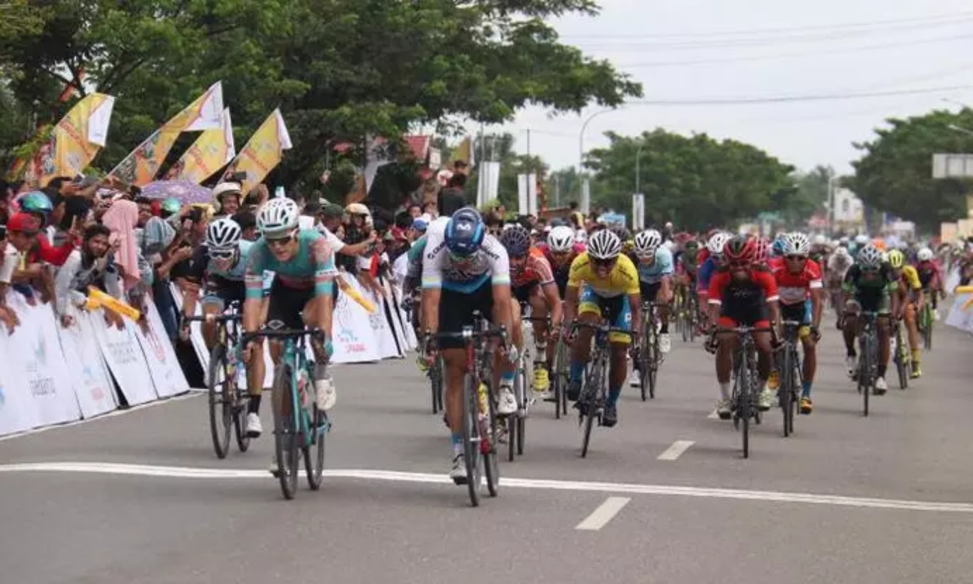 Tour de Singkarak 2018: Pembalap Ukraina Rebut Yellow Jersey dari Jamalidin Novardianto