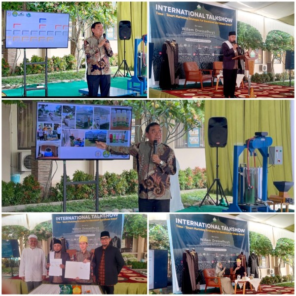 Willem dan Assoc Prof Tavip Jadi Pembicara Talkshow Internasional di Pondok Pesantren Al- Faruqi
