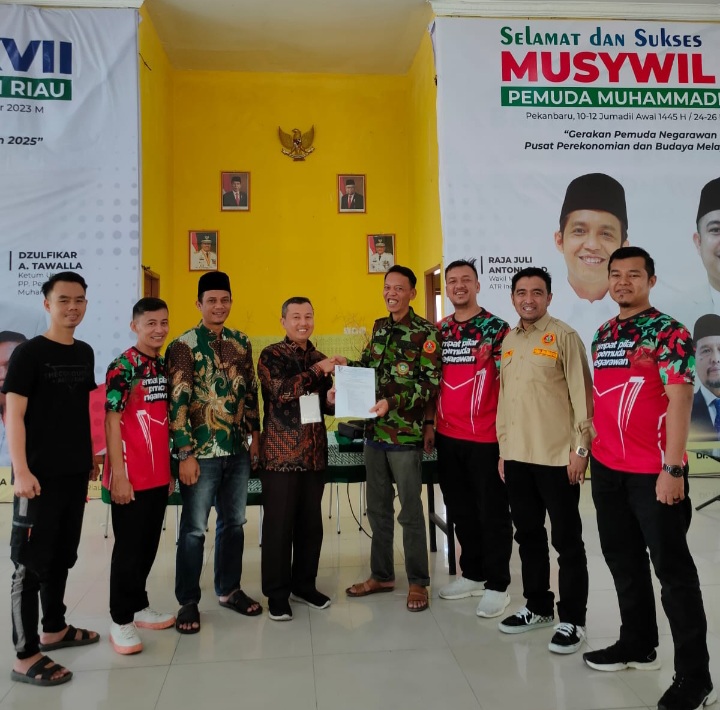 Musywil XVII, Rizal Pimpin PW Pemuda Muhammadiyah Riau