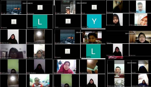 Kerjasama dengan Kominfo Riau, Siswa SMAN 15 Pekanbaru Belajar Melalui Aplikasi Zoom