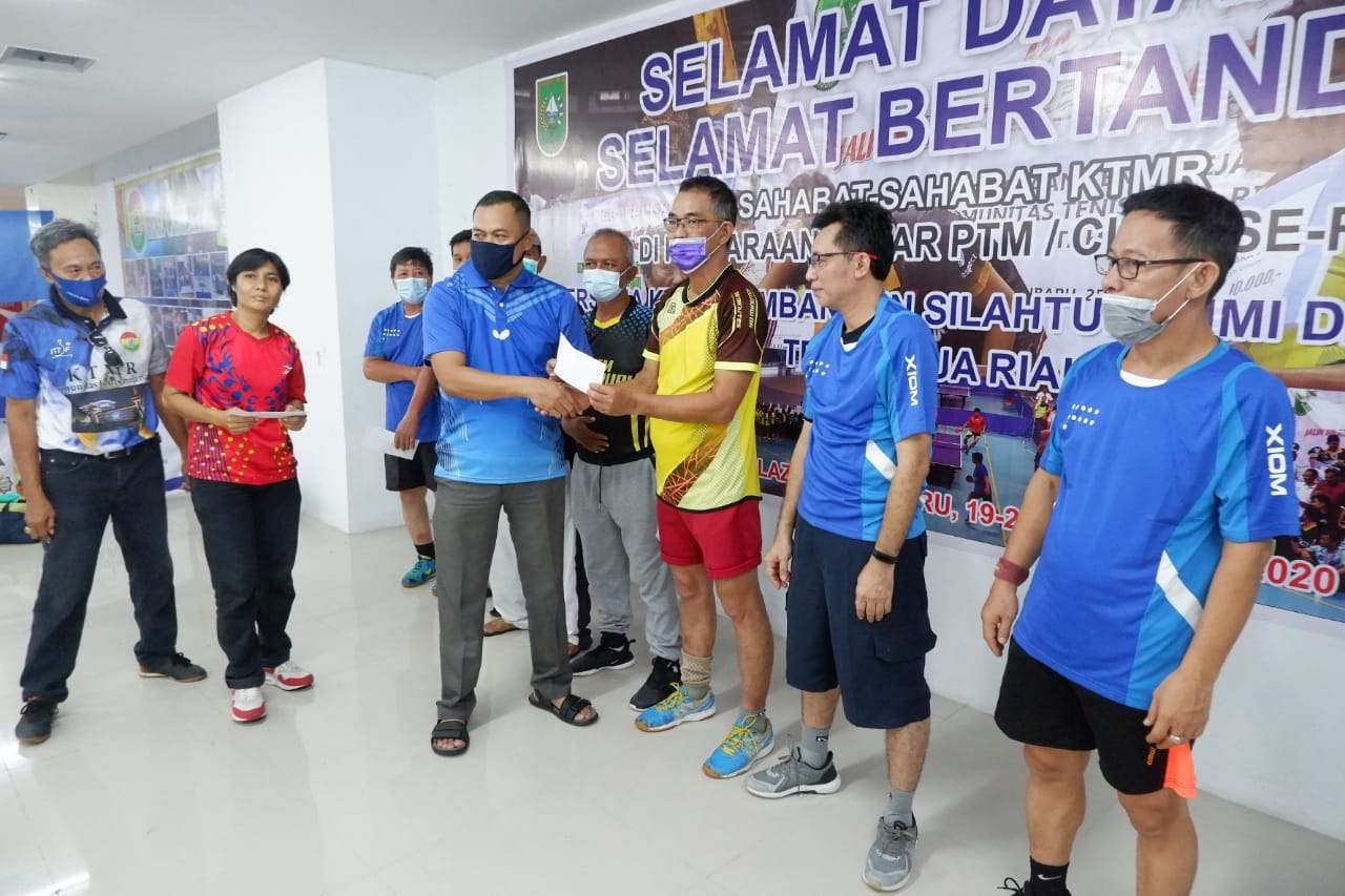 KTMR Gelar Kejuaraan Tenis Meja Akhir Tahun