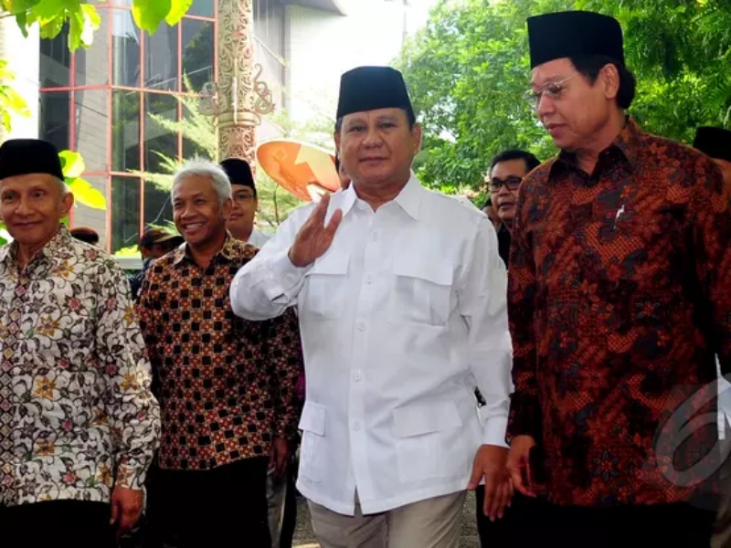 Prabowo: TGB Dukung Jokowi, Kita Punya Amien Rais