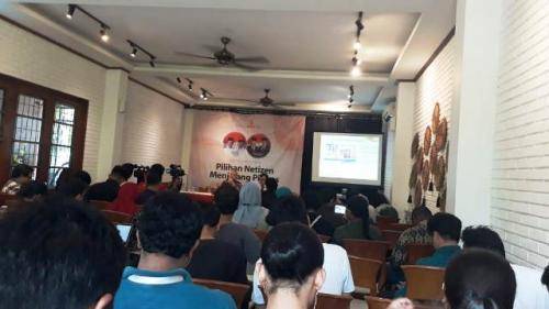 Capres Pilihan Netizen: Jokowi-Ma'ruf 57,25% dan Prabowo-Sandi 42,75%