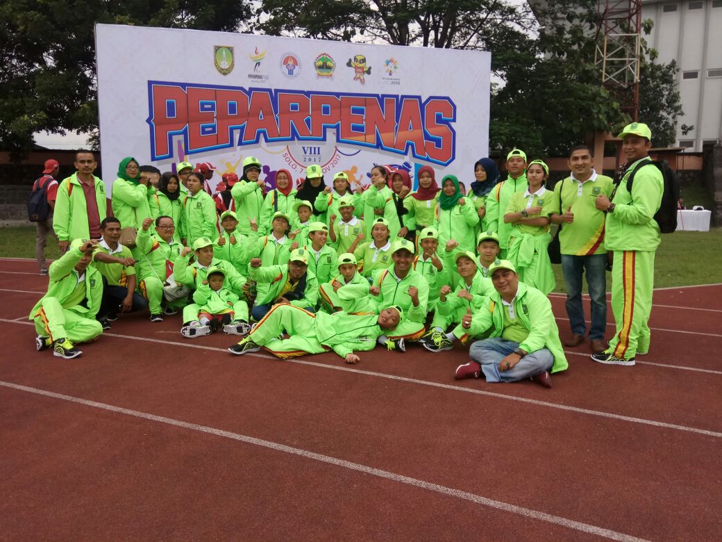 35 Atlet dan Official Peparpenas Riau Ikuti Acara Pembukaan