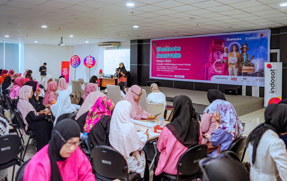 Indosat Ooredoo Hutchison Selenggarakan SheHacks Innovate, Dorong Perempuan di Sumatra Utara Kembangkan Bisnis dengan Teknologi