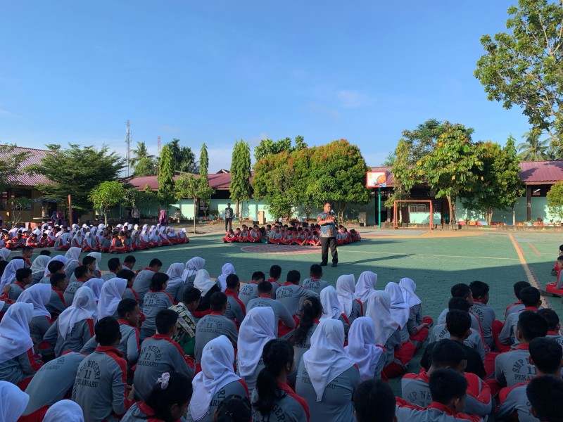 Kepala BNNK Pekanbaru Sosialisasi Bahaya Narkoba di Hadapan Ratusan Siswa, Berikut Pesannya