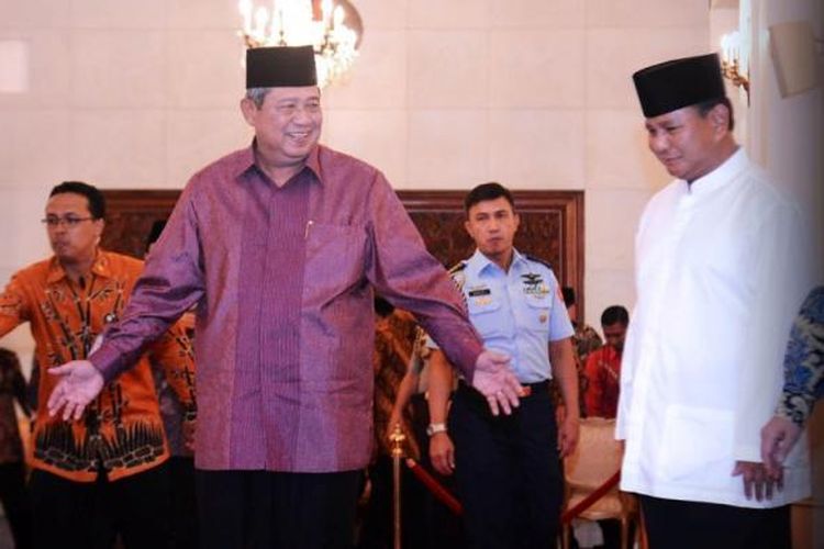 SBY: Pak Prabowo, Sejarah Akan Mencatat Bapak sebagai 