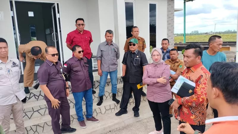 Komisi B DPRD Rohil Sidak di PT Erakarya Mukti Jaya