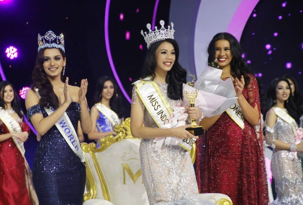 Alya Nurshabrina Raih Gelar Miss Indonesia 2018