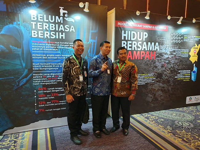 Wako Hadiri Konferensi Sanitasi dan Air Minum Nasional di Jakarta