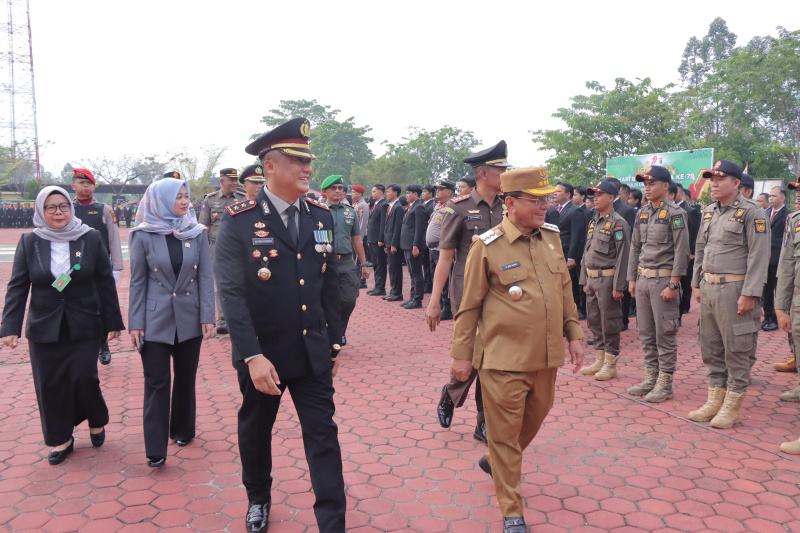 Pesan Penting Kapolres Rokan Hilir saat Upacara dan Syukuran HUT Bhayangkara Ke79 2025, Ini Ulasannya