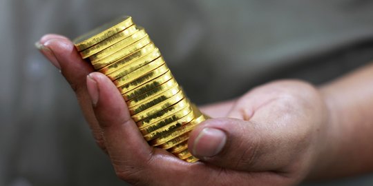 Akhir Pekan, Harga Emas Antam Turun Rp 2.000 Menjadi Rp 657.000 Per Gram