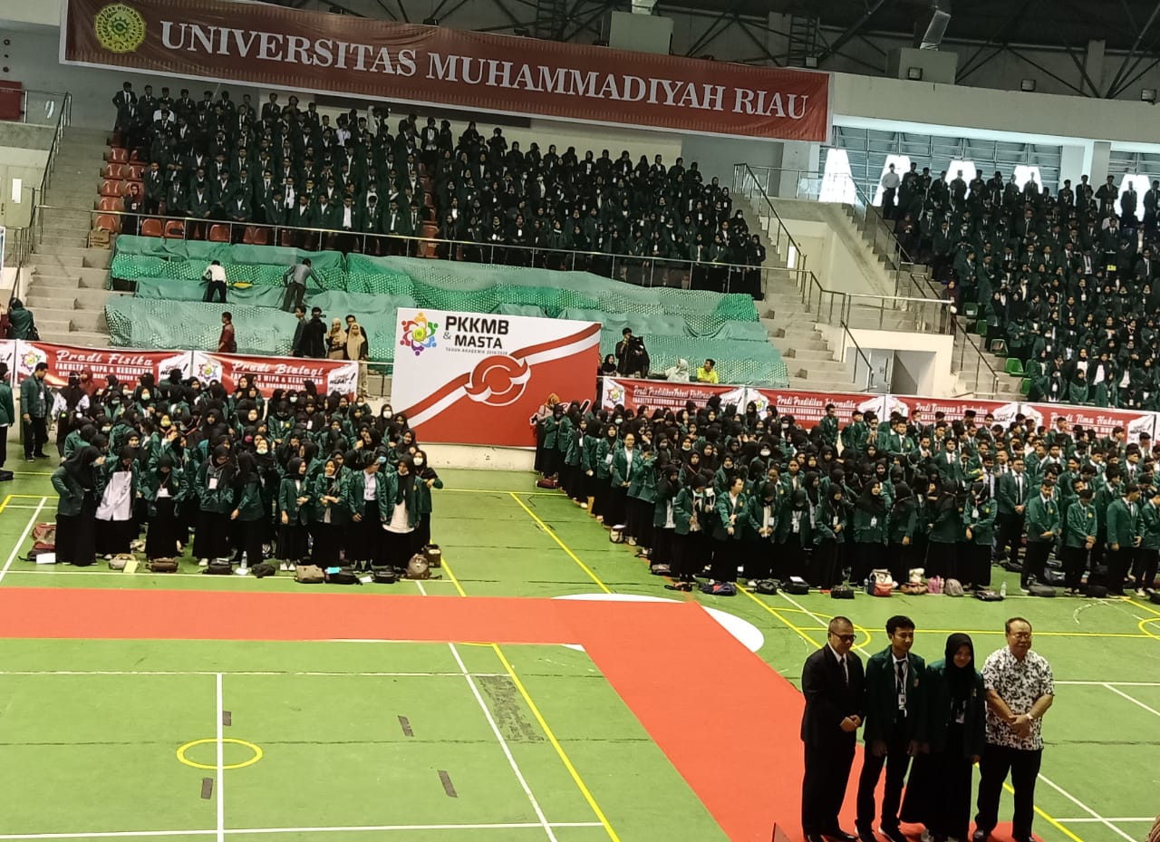 Mahasiswa Baru Umri Tembus 2.130 Orang, Rektor Buka Kegiatan PKKMB dan MASTA 2019.