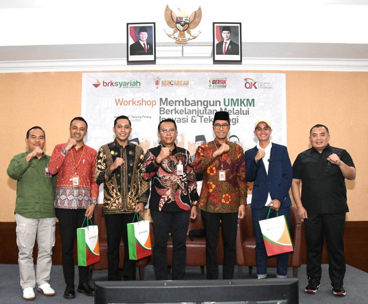 Dukung UMKM Naik Kelas, BRK Syariah Beri Pelatihan UMKM Kepri Tentang Inovasi dan Teknologi