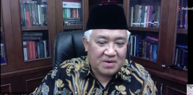 Din Syamsuddin: Jika Umat Di Zona Hijau Ingin Shalat Ied Berjamaah Tentu Ulama Tidak Baik Menghalangi