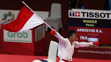 Karate Rebut Emas ke-11 Indonesia di Asian Games 2018