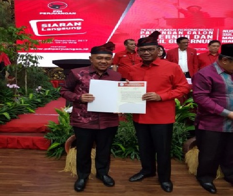 PDIP Usung Andi Rachman-Suyatno di Pilkada Riau