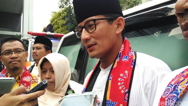 Laporkan Gratifikasi ke KPK, Sandiaga: Kita Beri Contoh