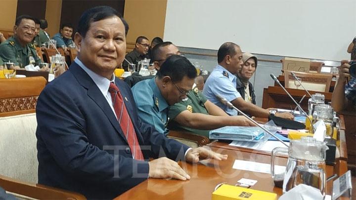 Debat dengan Politikus PDIP di DPR, Prabowo: Saya Tak Mau Ditekan