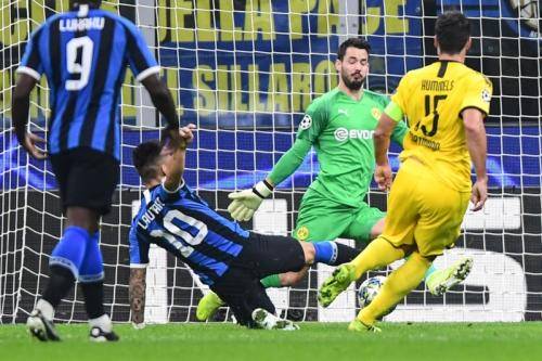 Inter Raih Kemenangan Perdana di Liga Champions