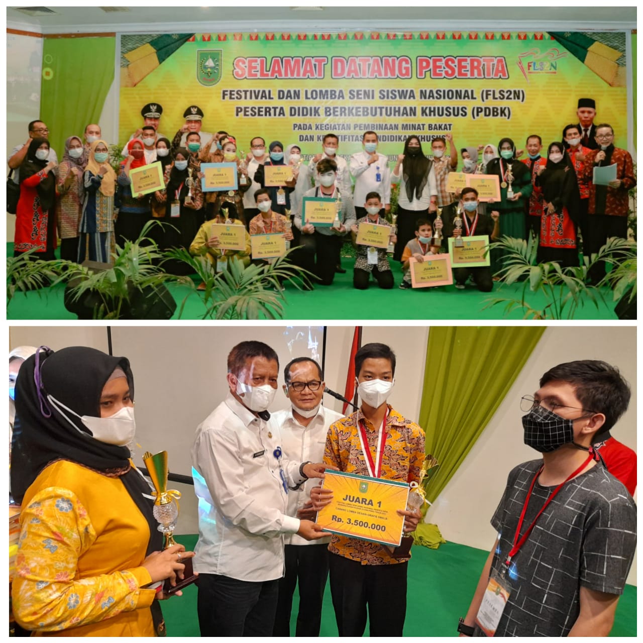 11 Siswa Difebel Wakili Riau di FLS2N PDKB Tingkat Nasional