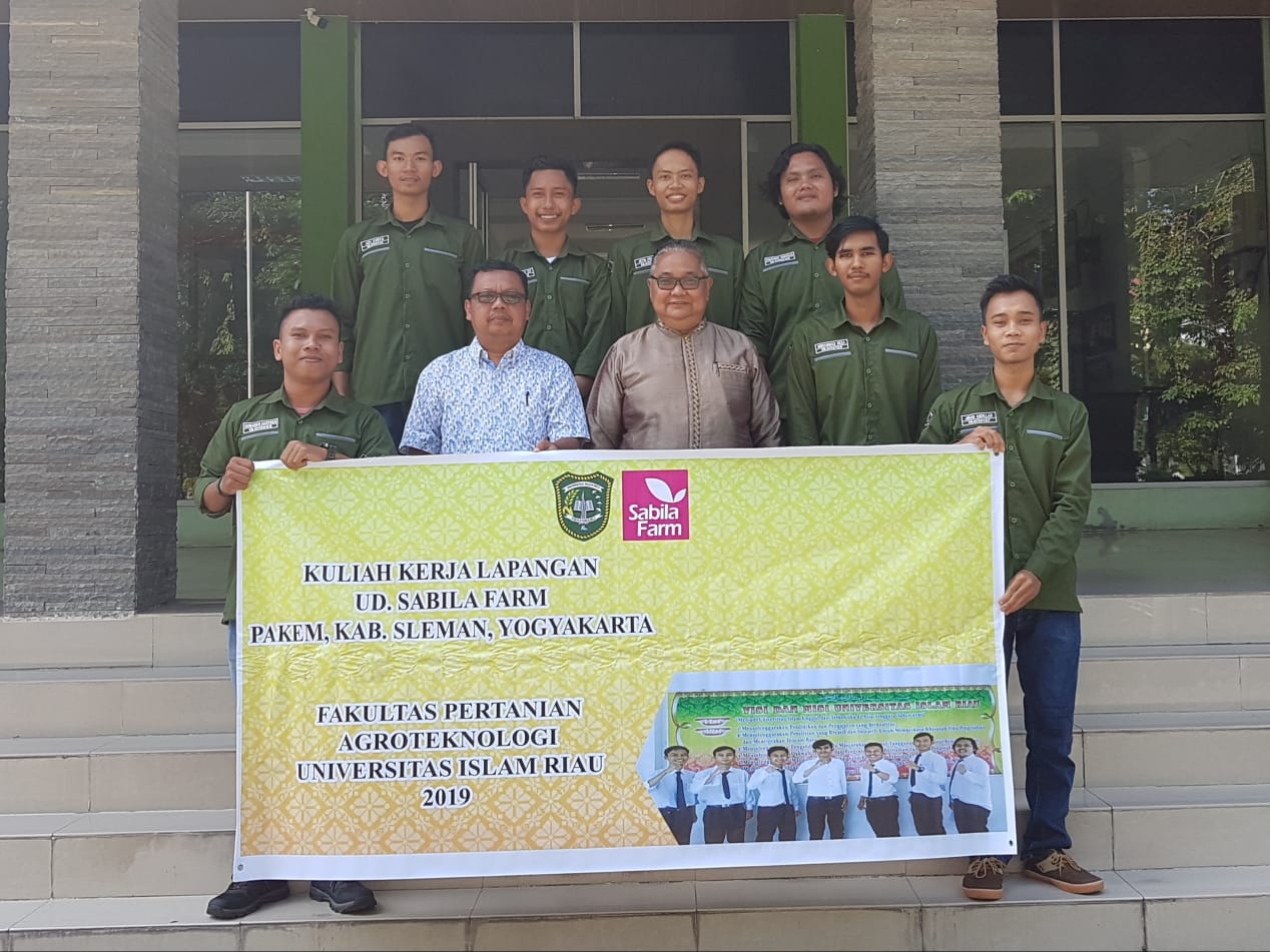 177 Mahasiswa Faperta UIR PKL ke Perusahan Dalam Negeri dan Luar Negeri