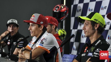 MotoGP Andalusia: Rossi Masa Bodoh Marquez Balapan atau Tidak