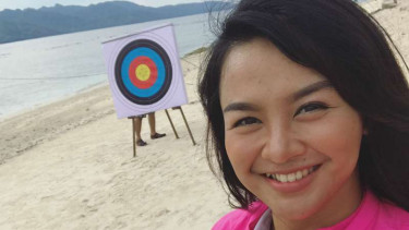 Pemanah Cantik Ini Rela Menjomblo Demi Emas Asian Games