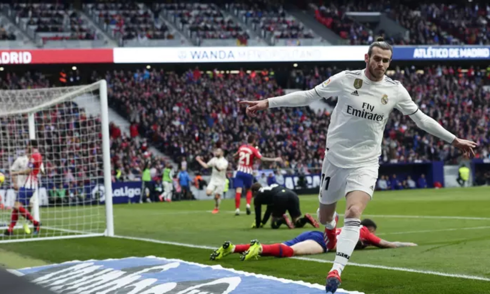 Selebrasi Gareth Bale Bikin Suporter Atletico Madrid Kesal
