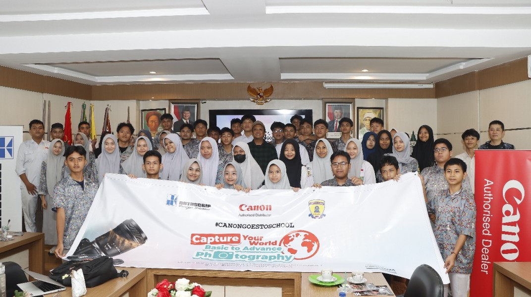 SMK Muhammadiyah 2 Pekanbaru Sukses Gelar workshop Fotografi