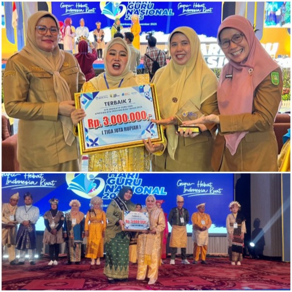 Tahun Depan Ikut Lagi, Adri Murni Raih Juara 2 Apresiasi GTK Guru SMA Dedikatif 2025.