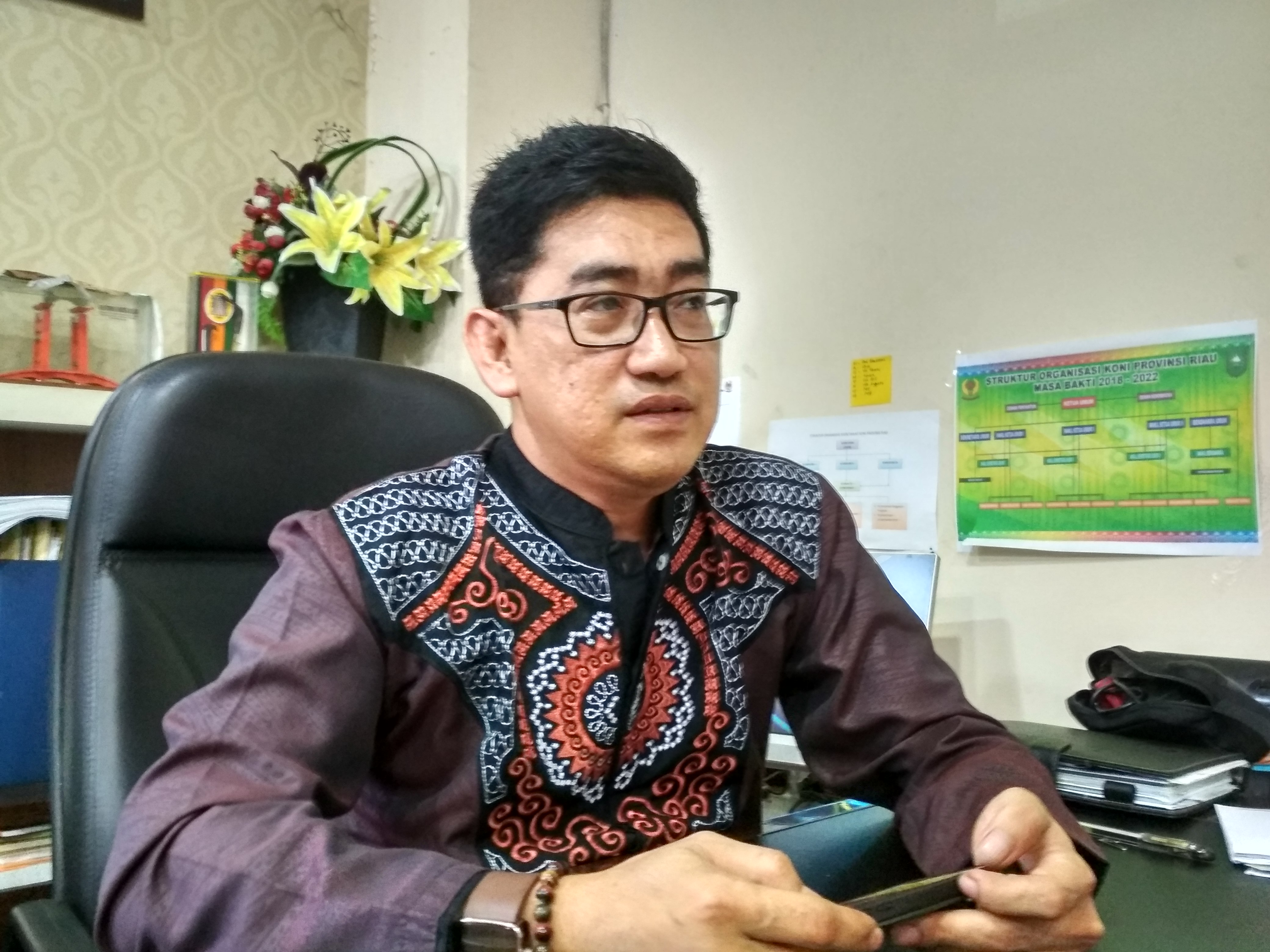 Anggaran Berkurang, KONI Riau Kurangi Program