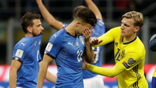 Italia Gagal Lolos ke Piala Dunia 2018