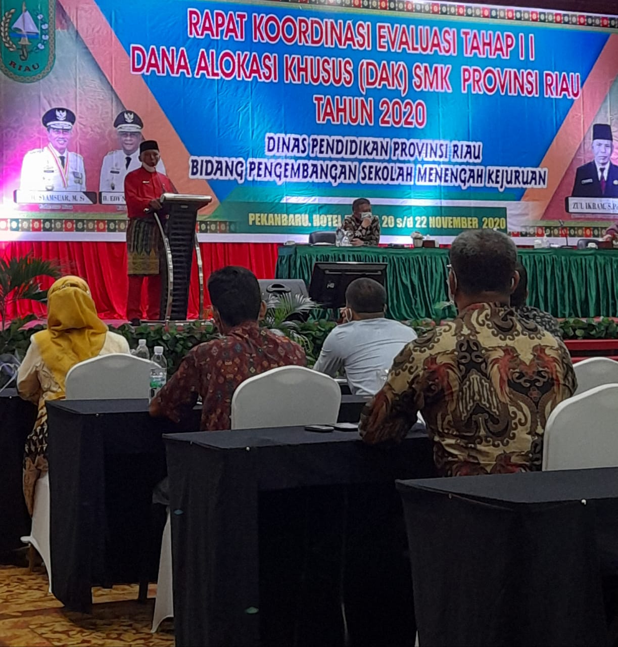 Kadisdik Riau: DAK SMK Tahap II, Progesnya Hampir 100 Persen