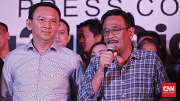 Djarot Klaim Ahok Dukung Jokowi-Ma'ruf Amin di Pilpres 2019